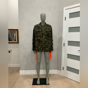 OFF-WHITE Camouflage-print Cotton Field Jacket